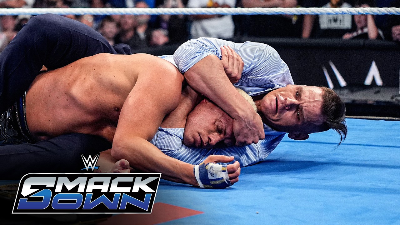 Gunther viciously attacks Cody Rhodes: SmackDown highlights, May 22, 2026 background