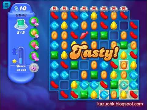 Candy Crush Soda Saga Level 3048 ✅ No boosters ✔ Walkthrough Gameplay
