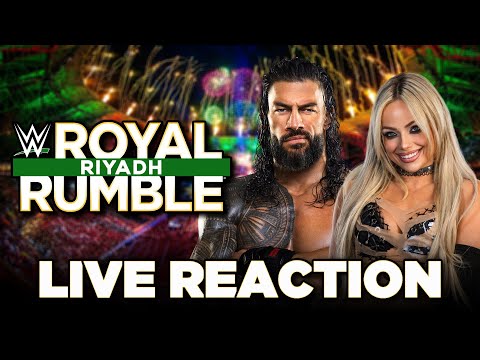 WWE Royal Rumble 2026 LIVE REACTION background