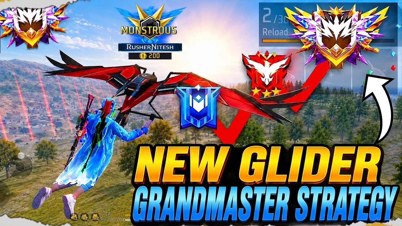 Old Glider (return) Best Strategy For Solo Grandmaster Pushing ๐ | Br Rank Push Tips & Tricks