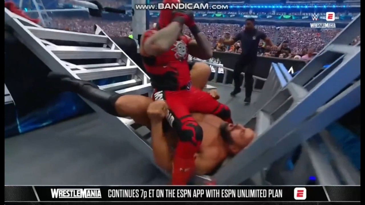 WWE PPV Crazy Ladder Spots Compilation