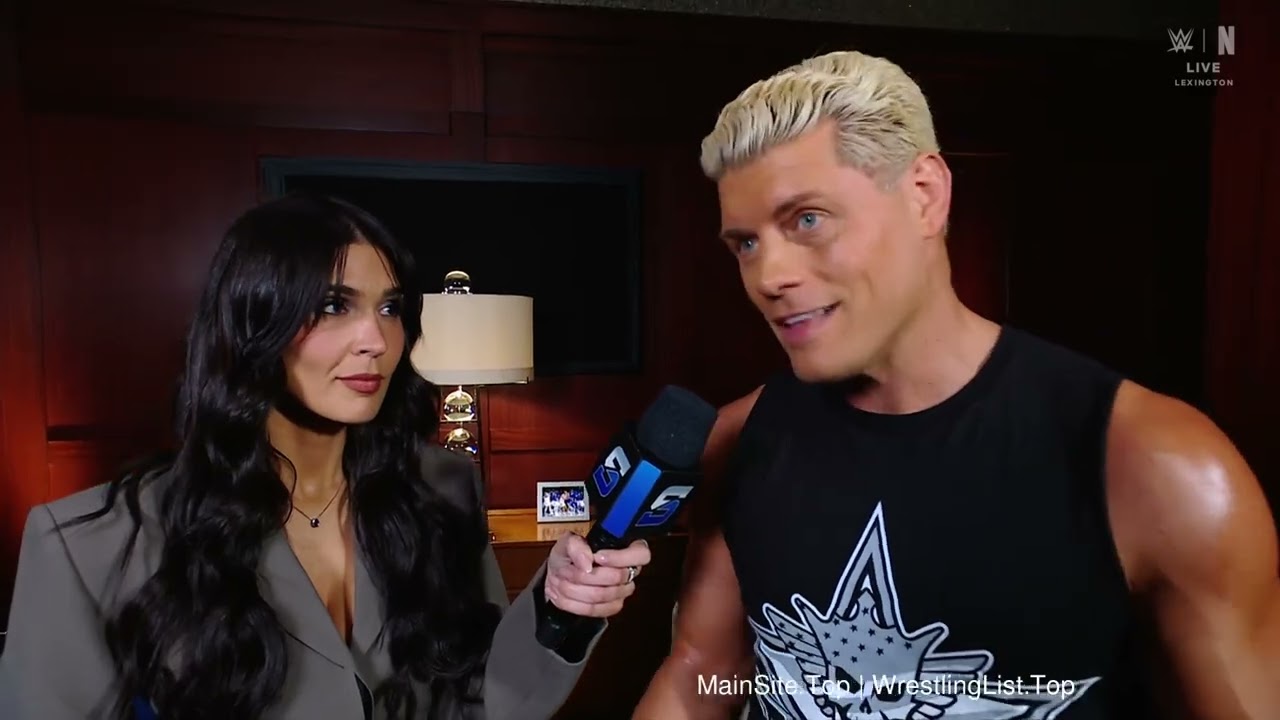Cody Rhodes Promises to Force Sami Zayn Into Accountability | SmackDown May 22, 2026 background