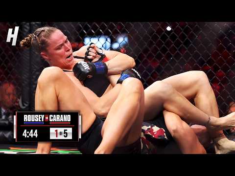Ronda Rousey vs Gina Carano FULL FIGHT HIGHLIGHTS đ±đ„ background