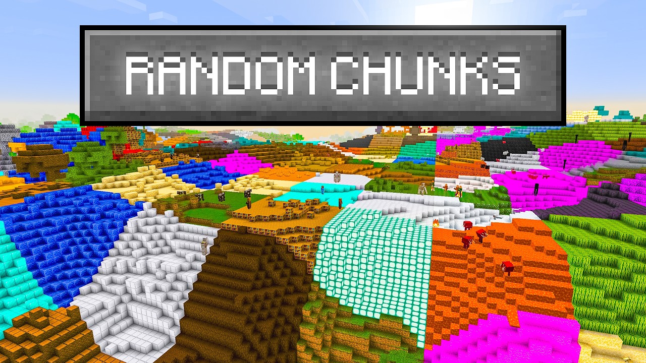 Minecraft, But Every Chunk Is RANDOM