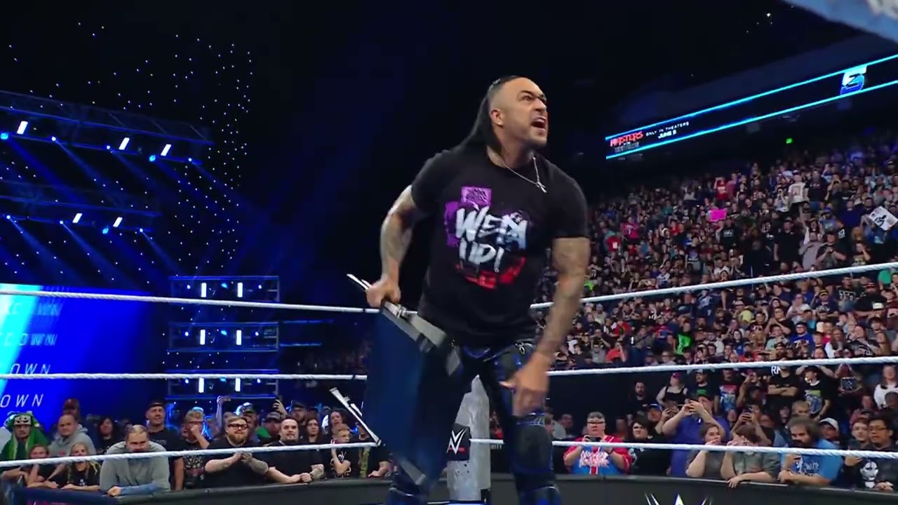 Tama Tonga Urges Solo Sikoa to Prove Strength | SmackDown May 22, 2026 background