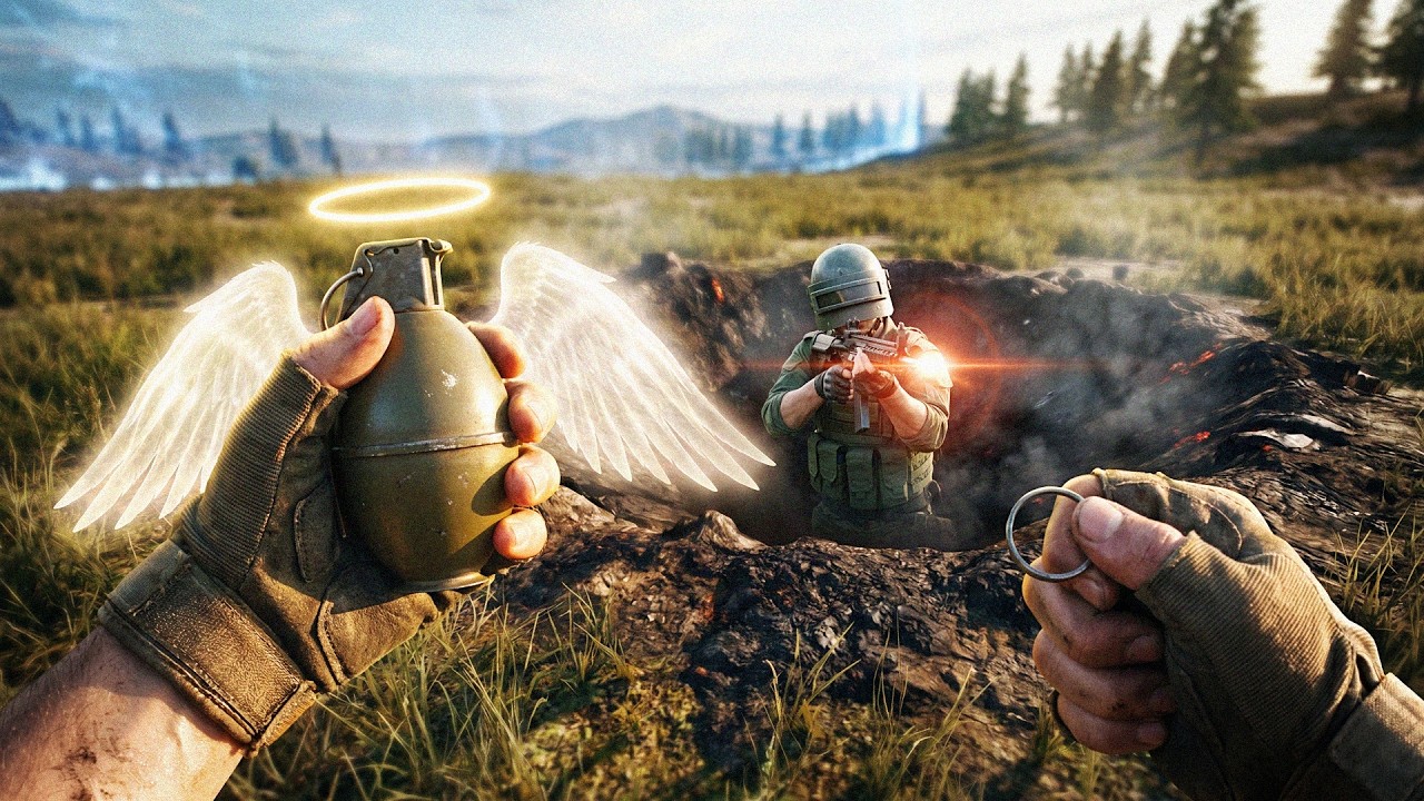 СПАСИТЕЛЬНАЯ ГРАНАТА В PUBG