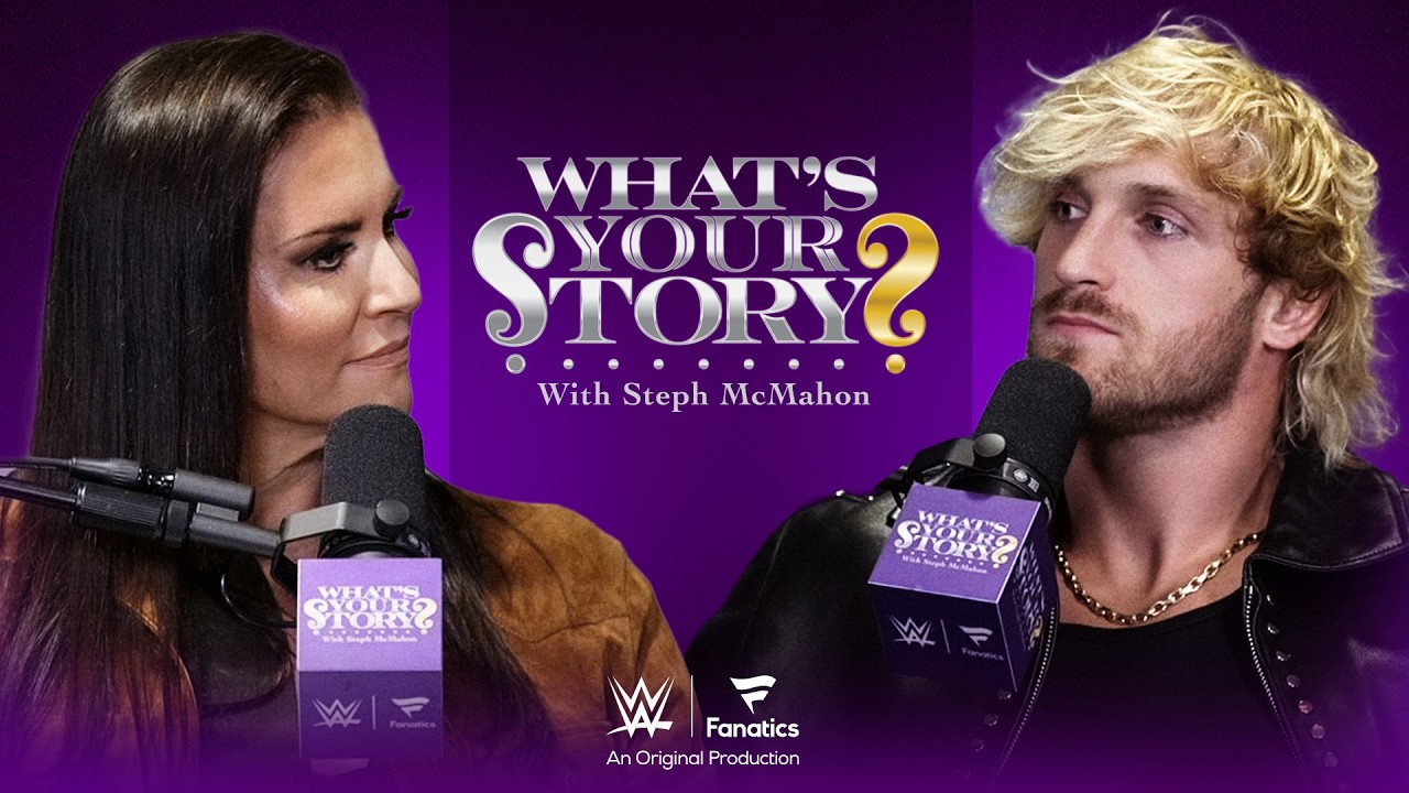 Logan Paul talks fan hate, Attitude Era inspo & Pokémon | What’s Your Story? With Steph McMahon