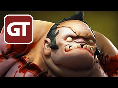 Dota 2 - Pudge Gameplay - Let's Play Dota 2 Pudge German background