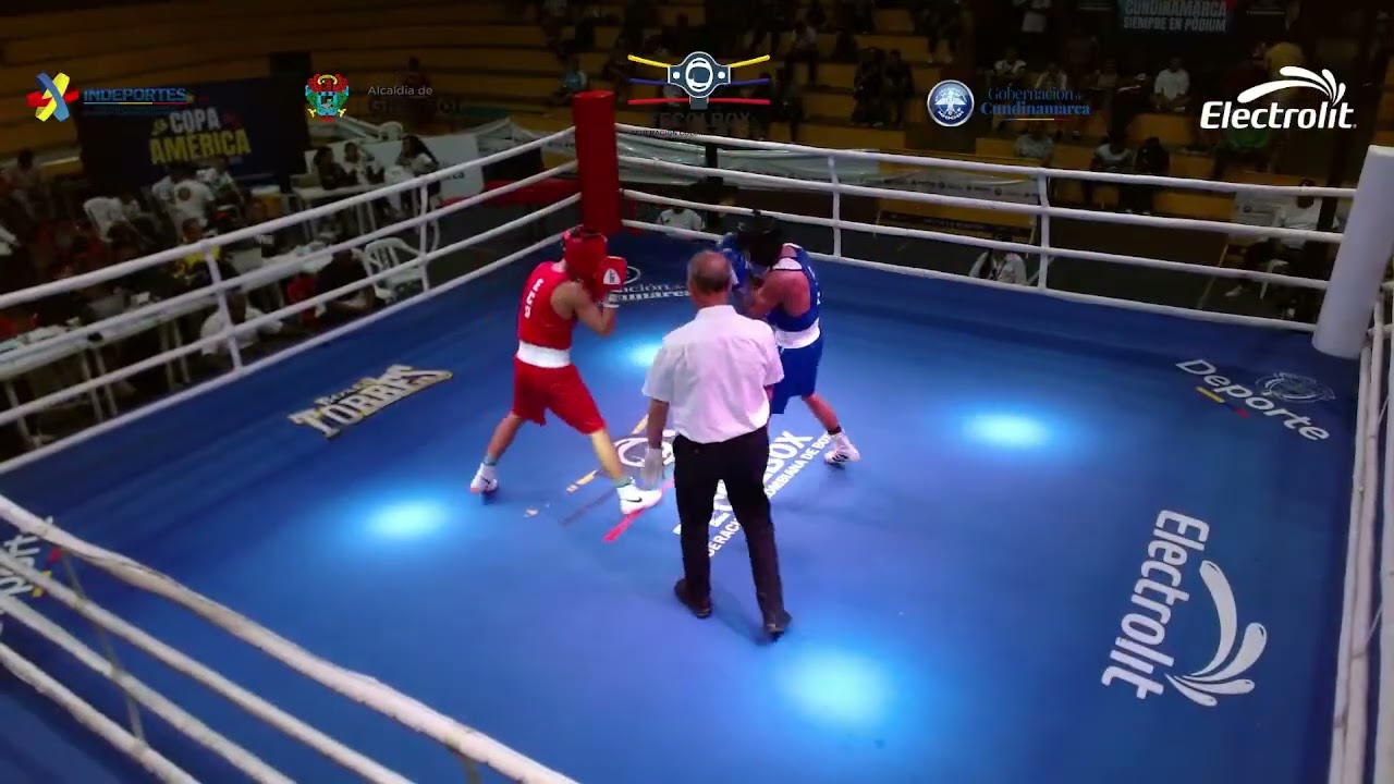 Juan Guevara (COL) vs. David Castillo (ECU) Copa América 2026 (55kg) background