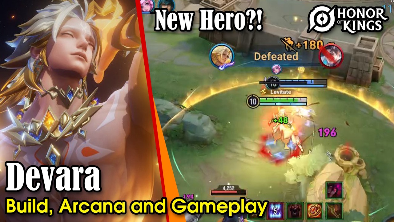 Honor of Kings Devara Build, Arcana and Gameplay - Clash Lane