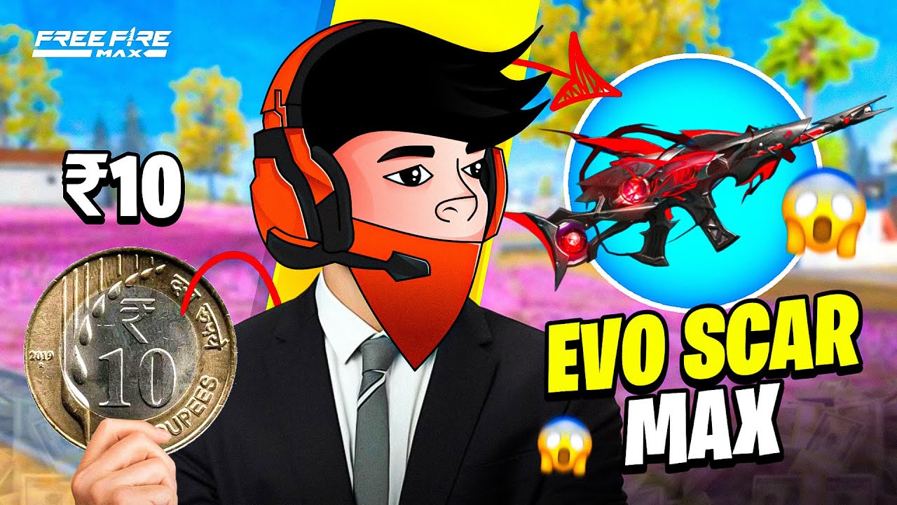 Turning 10₹ To Rare Evo Scar Max 🔫| By Playing Tournament 🔥| Shreyash!op