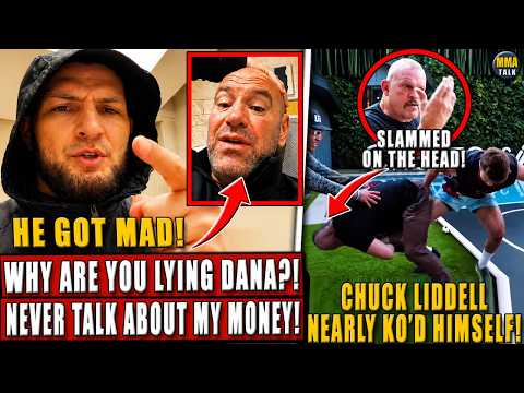 Khabib FIRES BACK at Dana White OVER recent claims! Chuck Liddell NEARLY KO'd! DDP SLAMS Khamzat!