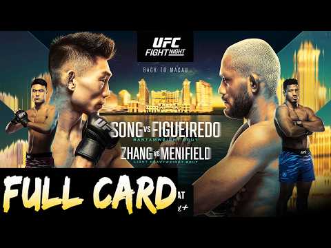 UFC Macau Predictions Song vs Figueiredo Full Card Betting Breakdown background