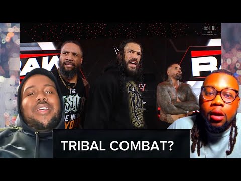 Monday Night Raw Review- The Bloodline Back In Blood, Brock Lesnar Returns and No Jevon Evans background