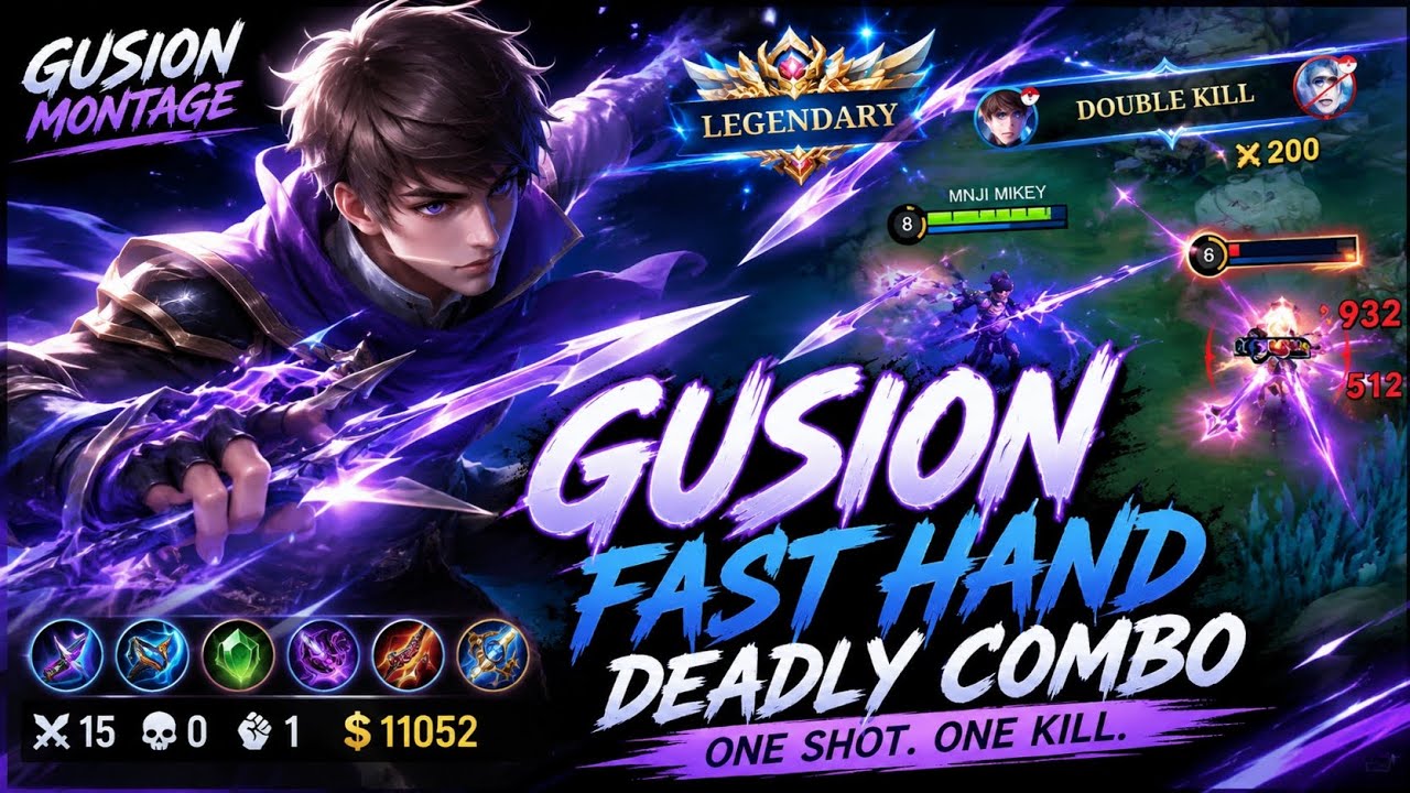 Gusion Montage With Insane Outplays โ๏ธ