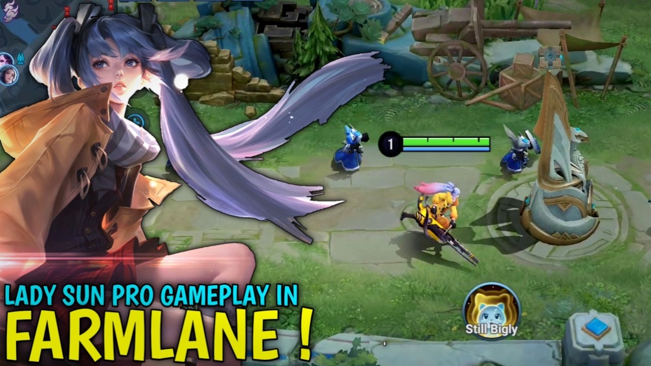 Honor Of Kings : Lady Sun Pro Gameplay | Best Build Lady Sun FarmLane - HOK