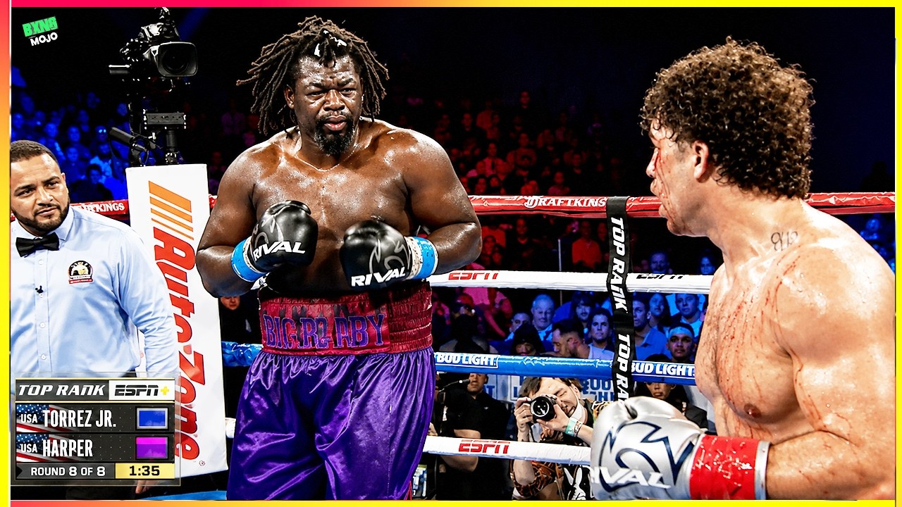 Richard Torrez Jr. (USA) vs Curtis Harper (USA) - KNOCKOUT, BOXING HD