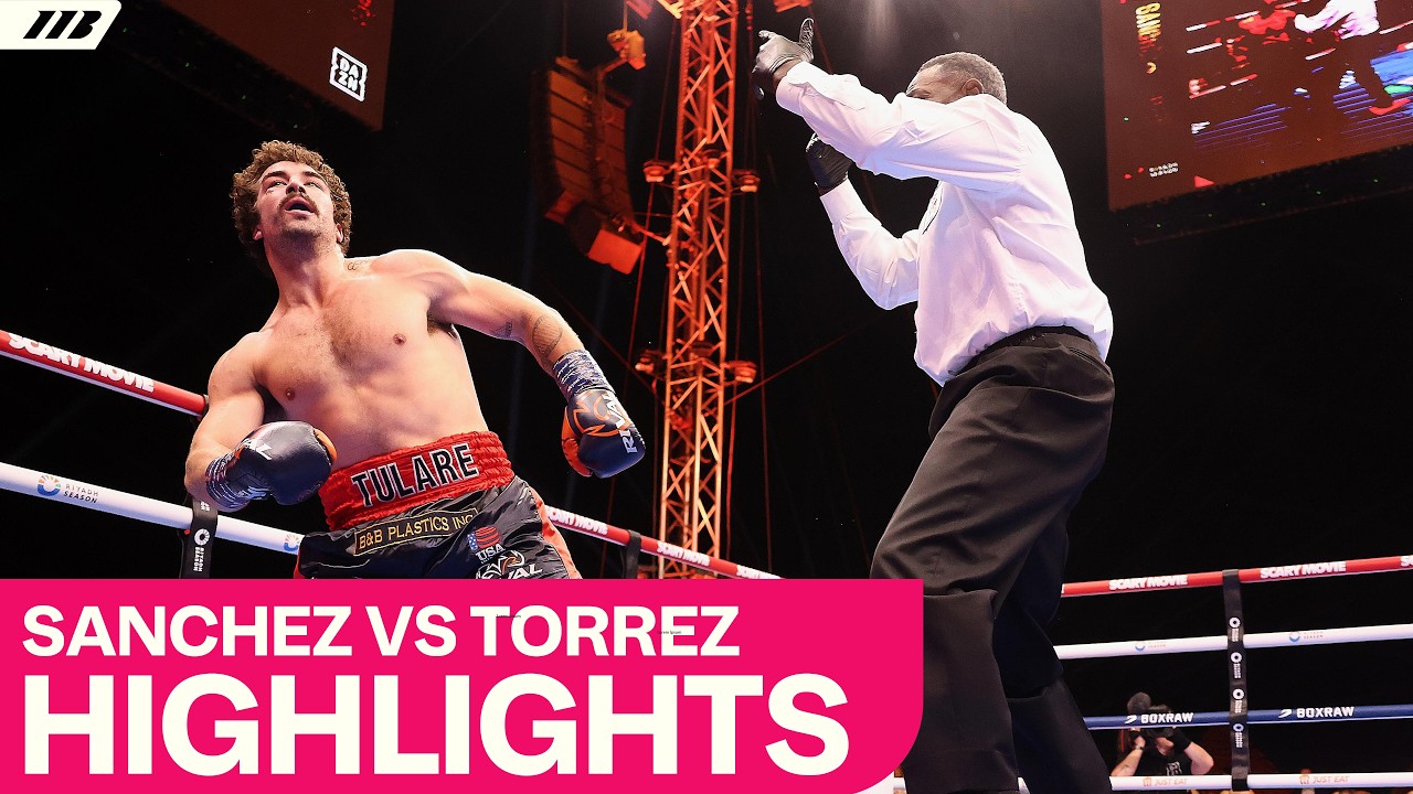 Frank Sanchez WIPES OUT Richard Torrez, Mandatory For Oleksandr Usyk background