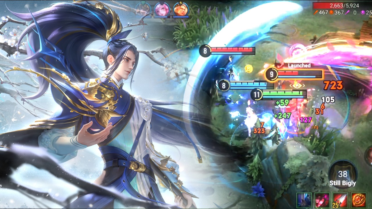 Han Xin | Proud Plum Lance S Highlights | Honor of Kings