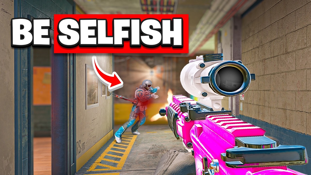 How To Get SO GOOD Your Team Doesn't Matter in Rainbow Six Siege