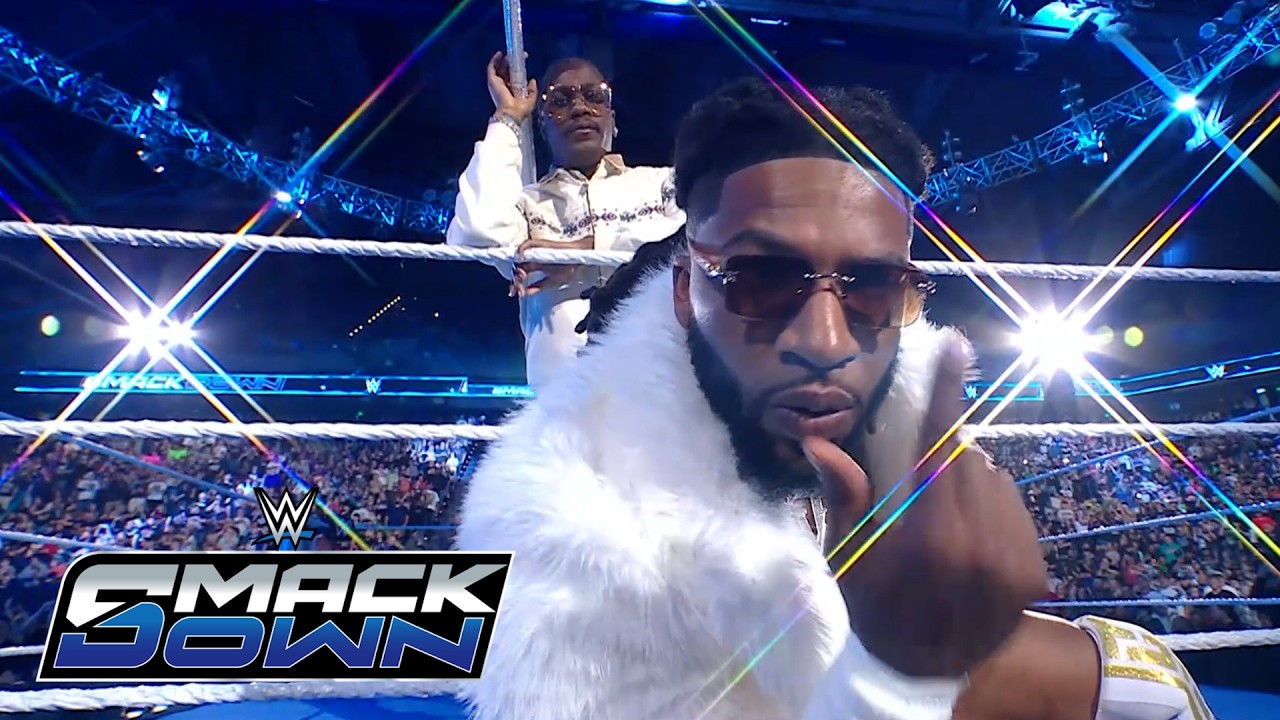 Trick Williams (With Lil Yachty) Entrance: WWE SmackDown, May 22, 2026 background