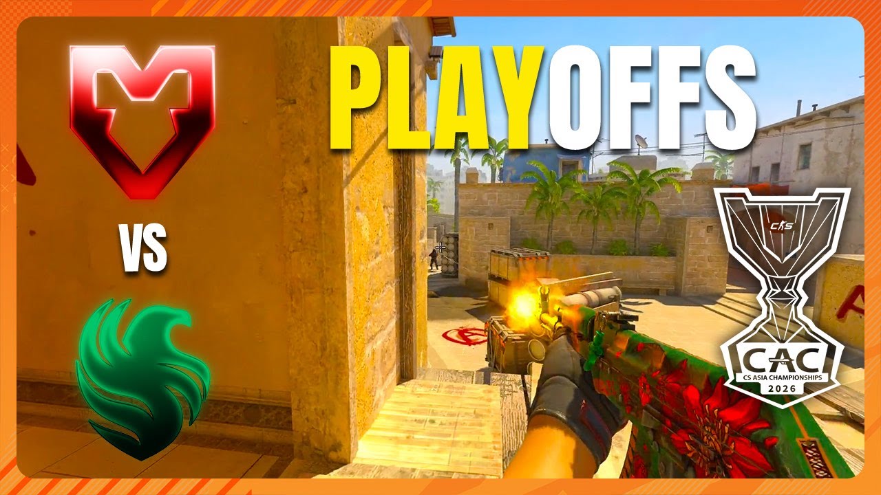 SEMI-FINALS! Falcons vs MOUZ - HIGHLIGHTS - CS Asia Championships 2026 | CS2 background