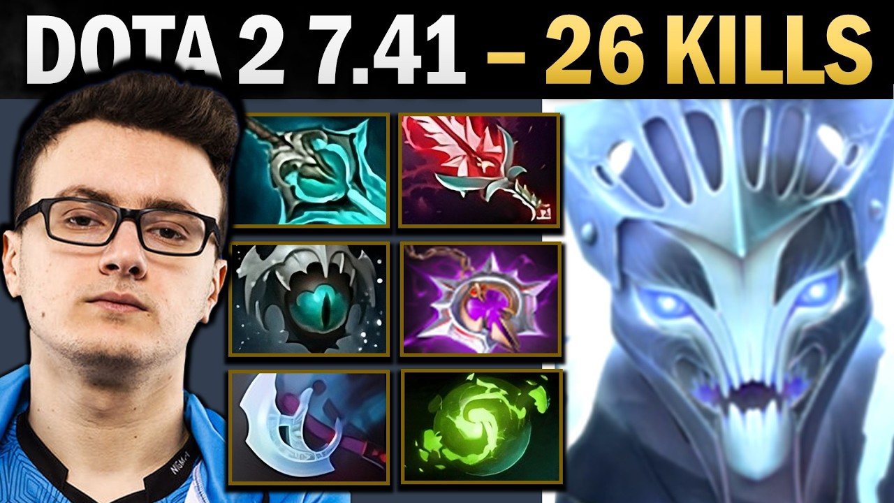 Spectre Dota 2 7.41 with 26 Kills and Refresher - Dota 2 Gameplay