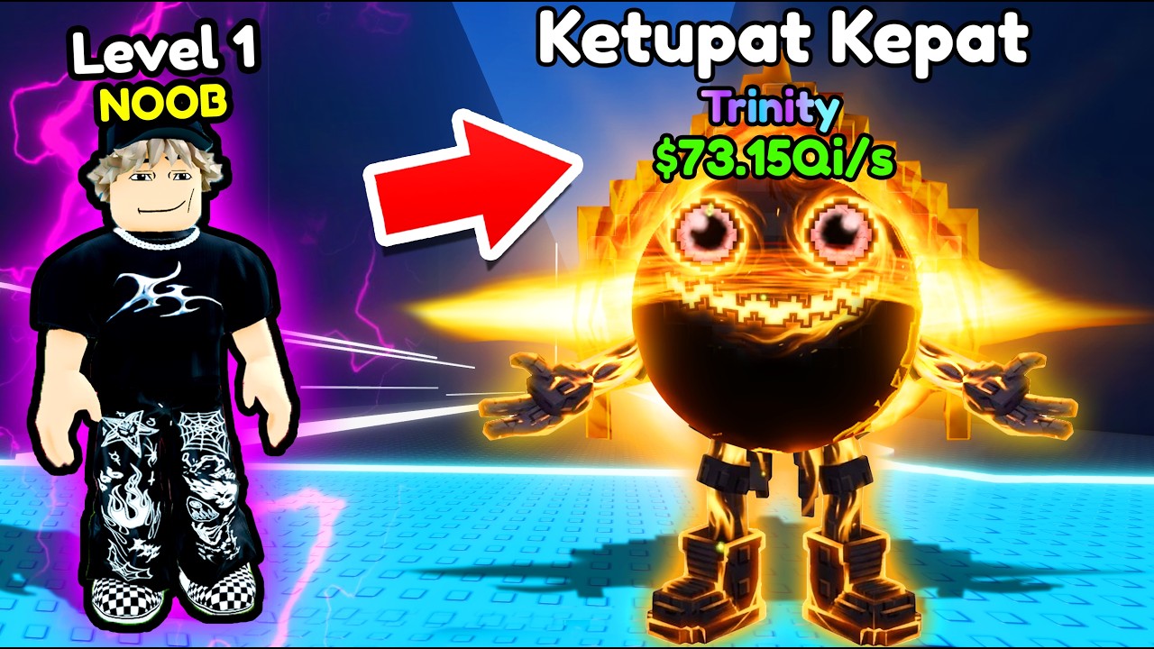 Starting OVER as NOOB with MAX LEVEL TRINITY BRAINROTS in Be Flash For Brainrots Roblox..