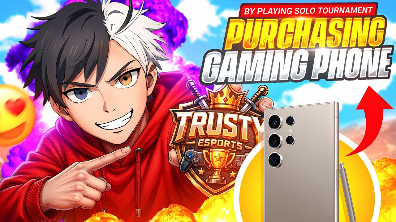 Purchased Gaming Phone ☠️| By Playing Free Fire Tournament 🔥| Surajboss! Part :- 3