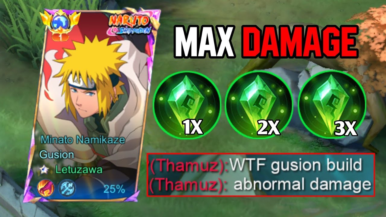 THIS GUSION BUILD MUST BE ILLEGAL...THE DAMAGE IS INSANE 💀