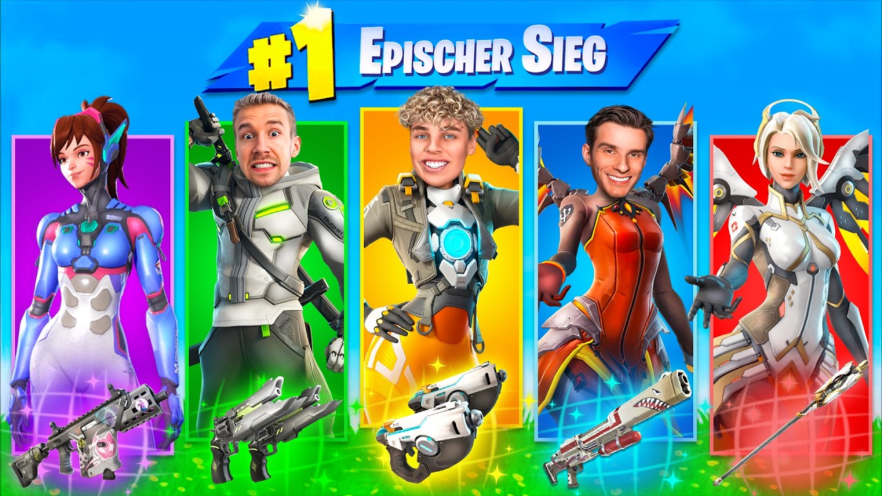 Die *ZUFÄLLIGE* OVERWATCH SKIN Challenge in Fortnite!