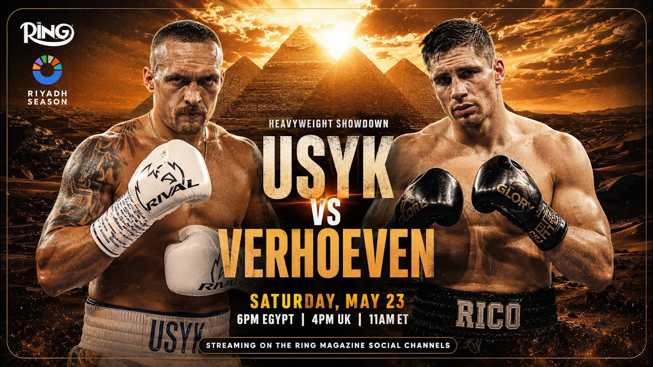 Oleksandr Usyk vs Rico Verhoeven – Full Fight Highlights | BRUTAL KO! 🔥 background