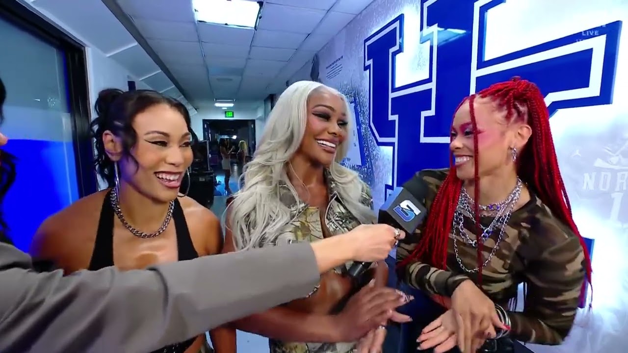 Jade Cargill, Mia Yim & B-Fab Interview background