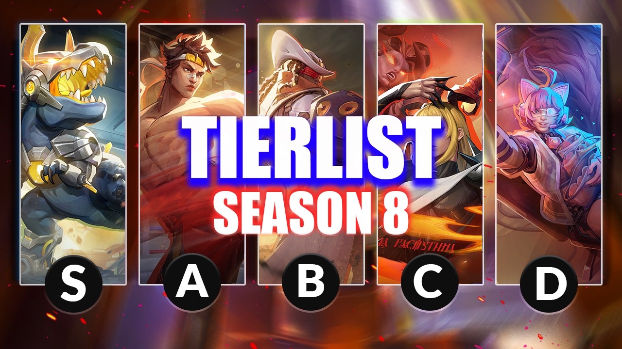 PRO PLAYER'S MARVEL RIVALS SEASON 8 TIERLIST FT @veswacito