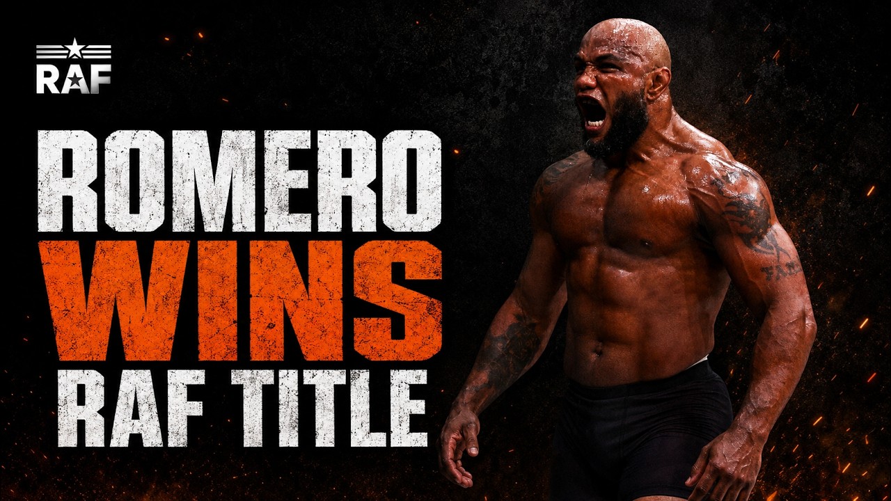 Yoel Romero vs Pat Downey | Full RAF Title Match | RAF Wrestling 04 background