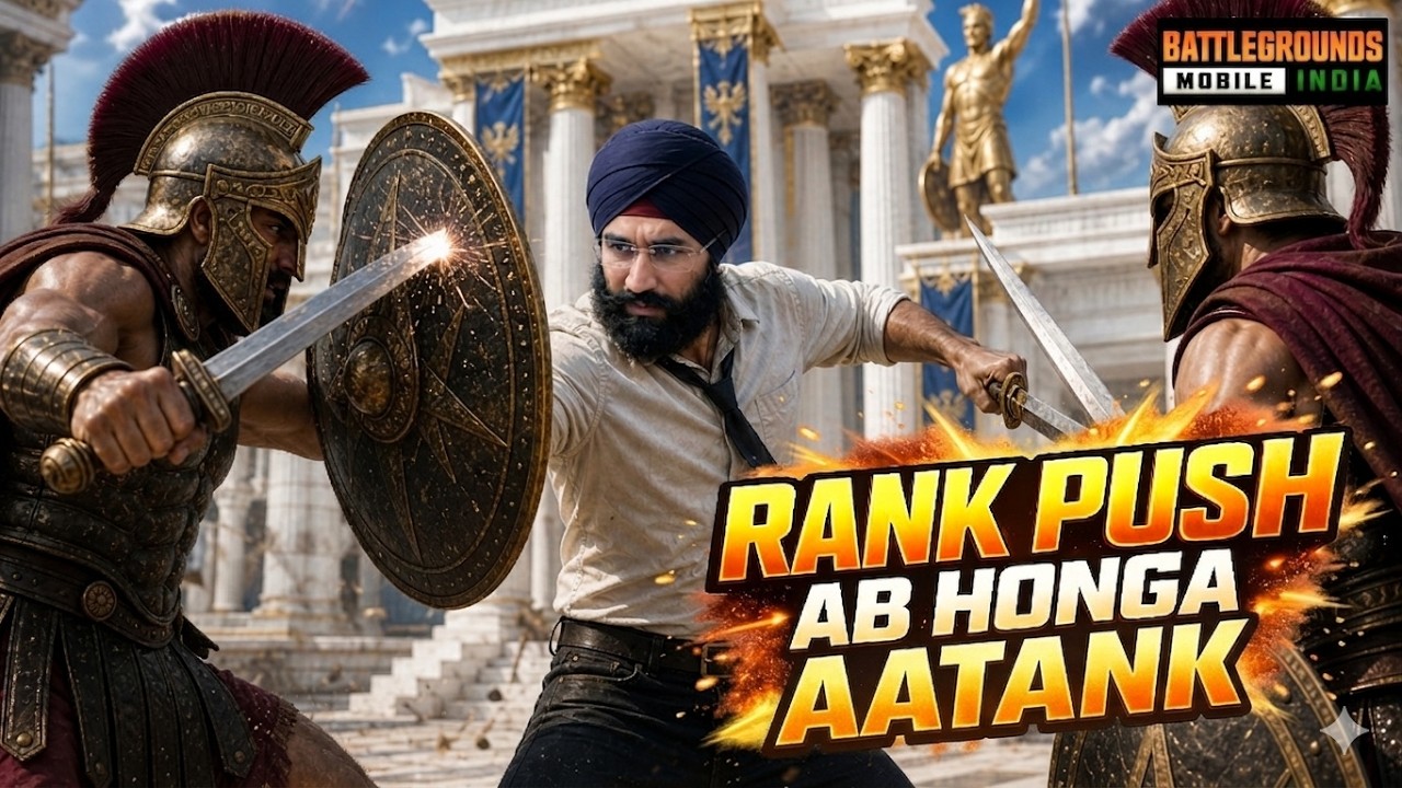 RANK PUSH ON ✅ 4.4 UPDATE 🤩 | BGMI LIVE | PUBG