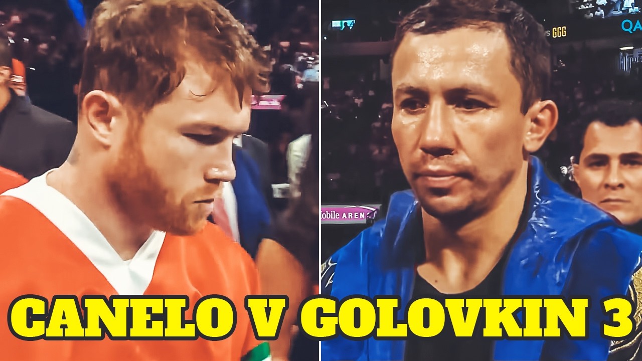π₯ Canelo Alvarez (Mexico) vs Gennady Golovkin (Kazakhstan) 3 | Full Fight Highlights, HD background