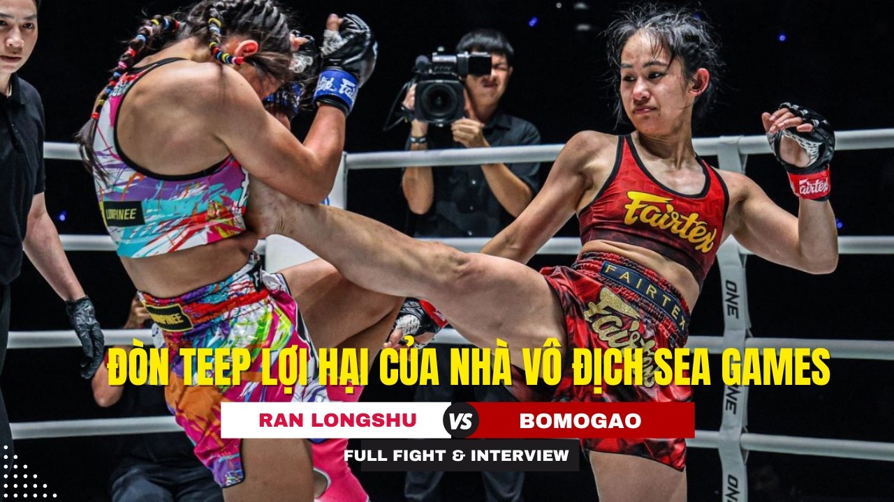 Nhà vô địch SEA Games Erika Bomogao khuất phục đả nữ Trung Quốc