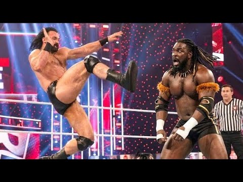 Drew Mcintyre Accept Oba Femi Challenge On Raw Wwe Raw Full Highlights Today background