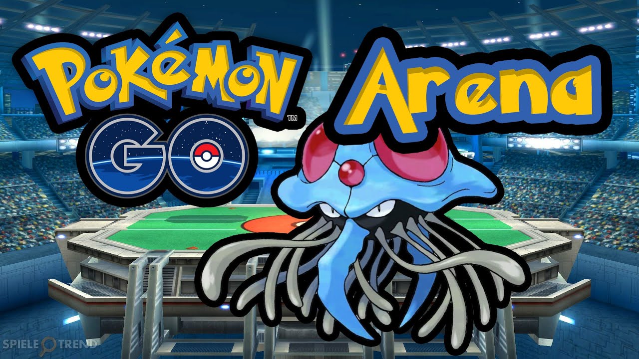 Pokémon GO Gameplay Action in der Arena | Let's Play Pokémon GO German #004 background