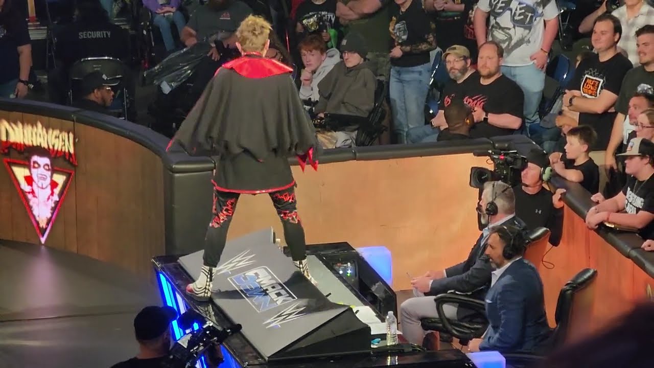NOT ON TV: Danhausen During Commercial Break In Lexington background