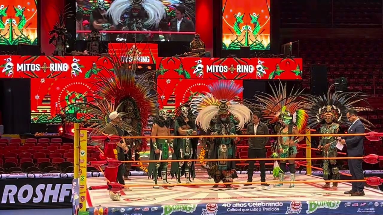 Espectacular presentación de Mitos en el Ring en la Arena México 2026-05-23 07:32 background