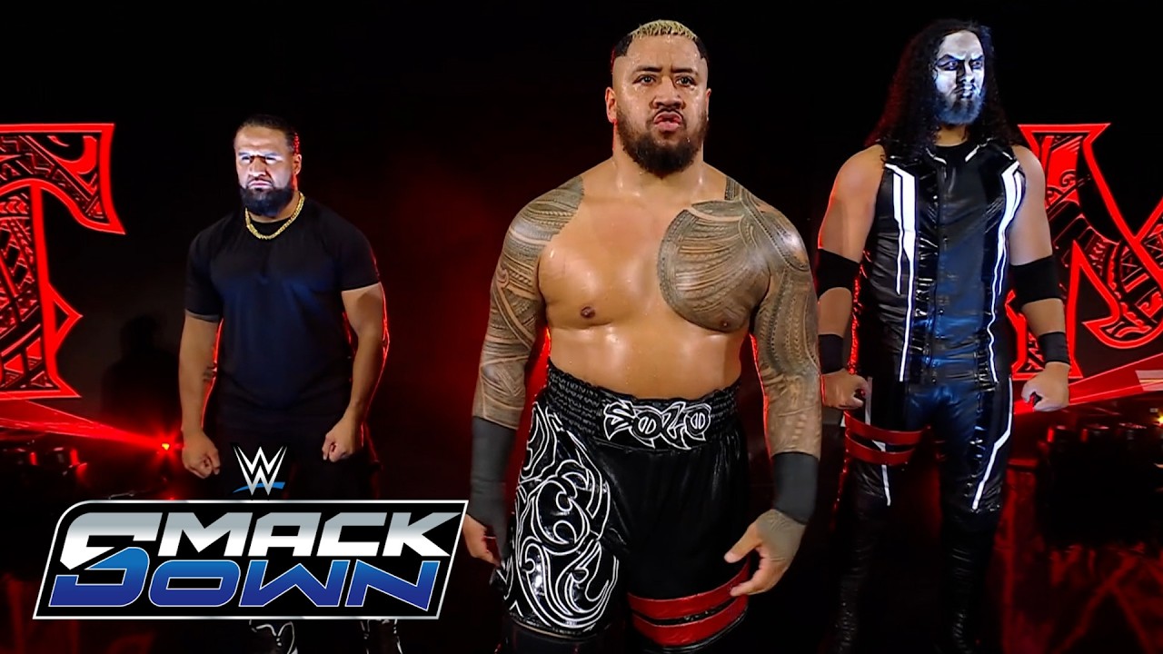 Solo Sikoa (With Tama Tonga & Talla Tonga) Entrance: WWE SmackDown, May 22, 2026 background