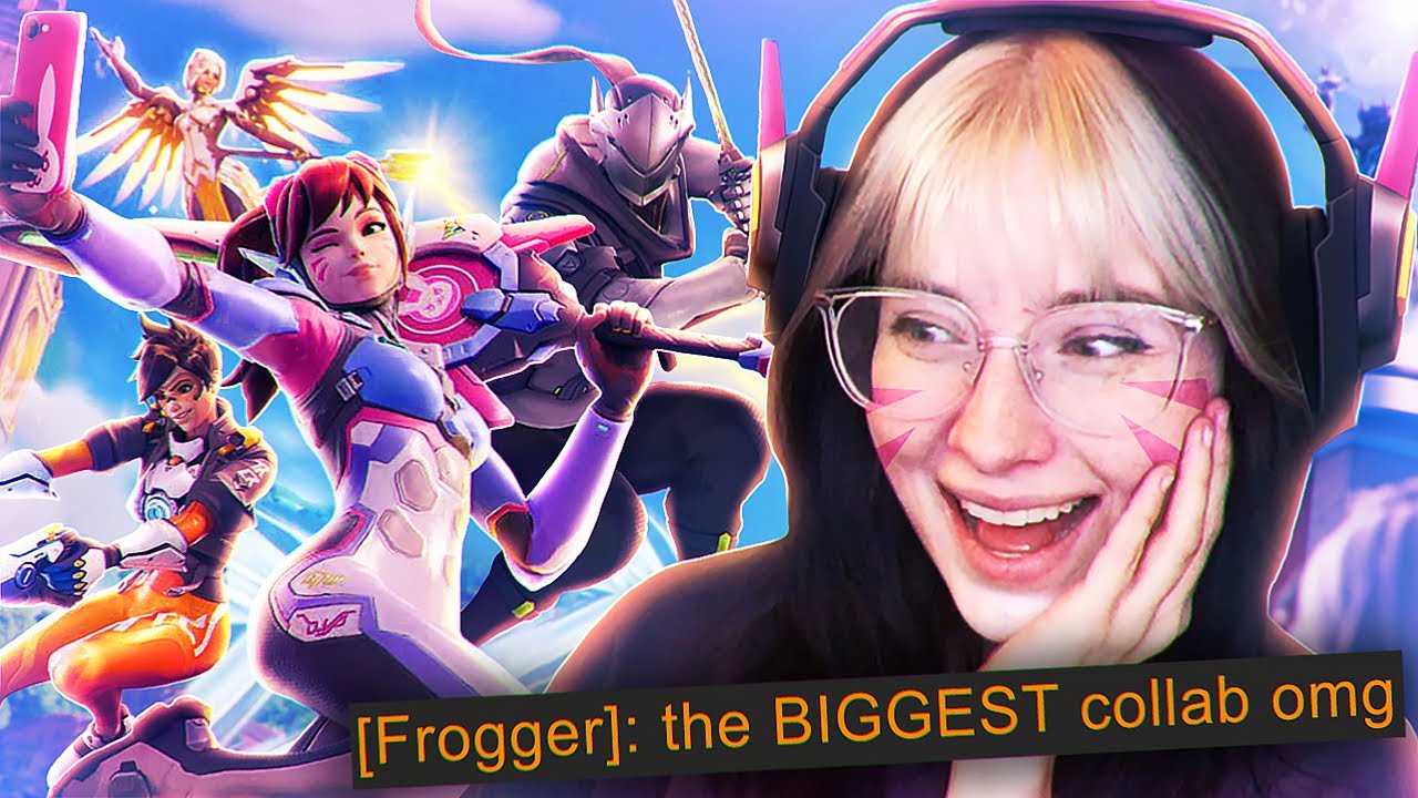 I Played in a Fortnite x Overwatch Tournament… as DVA!!