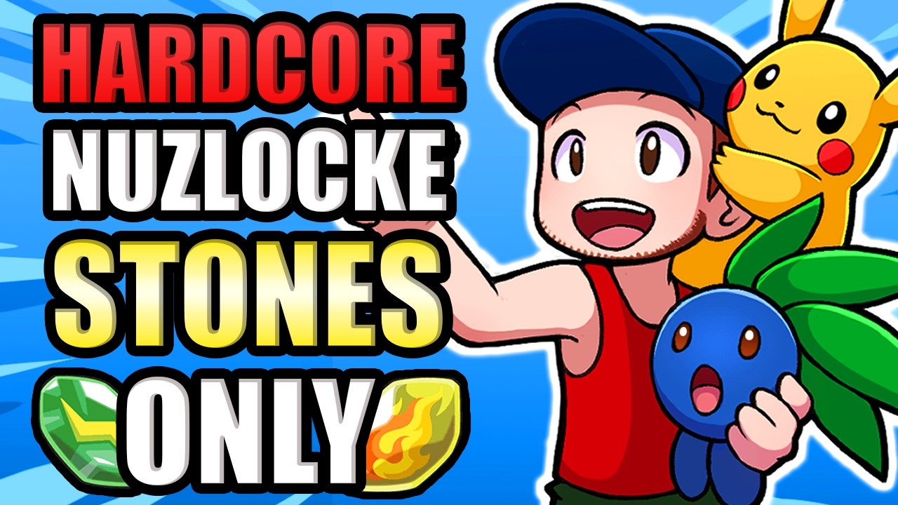 Pokémon Let's Go Pikachu Hardcore Nuzlocke - Stone Evolutions Only! background