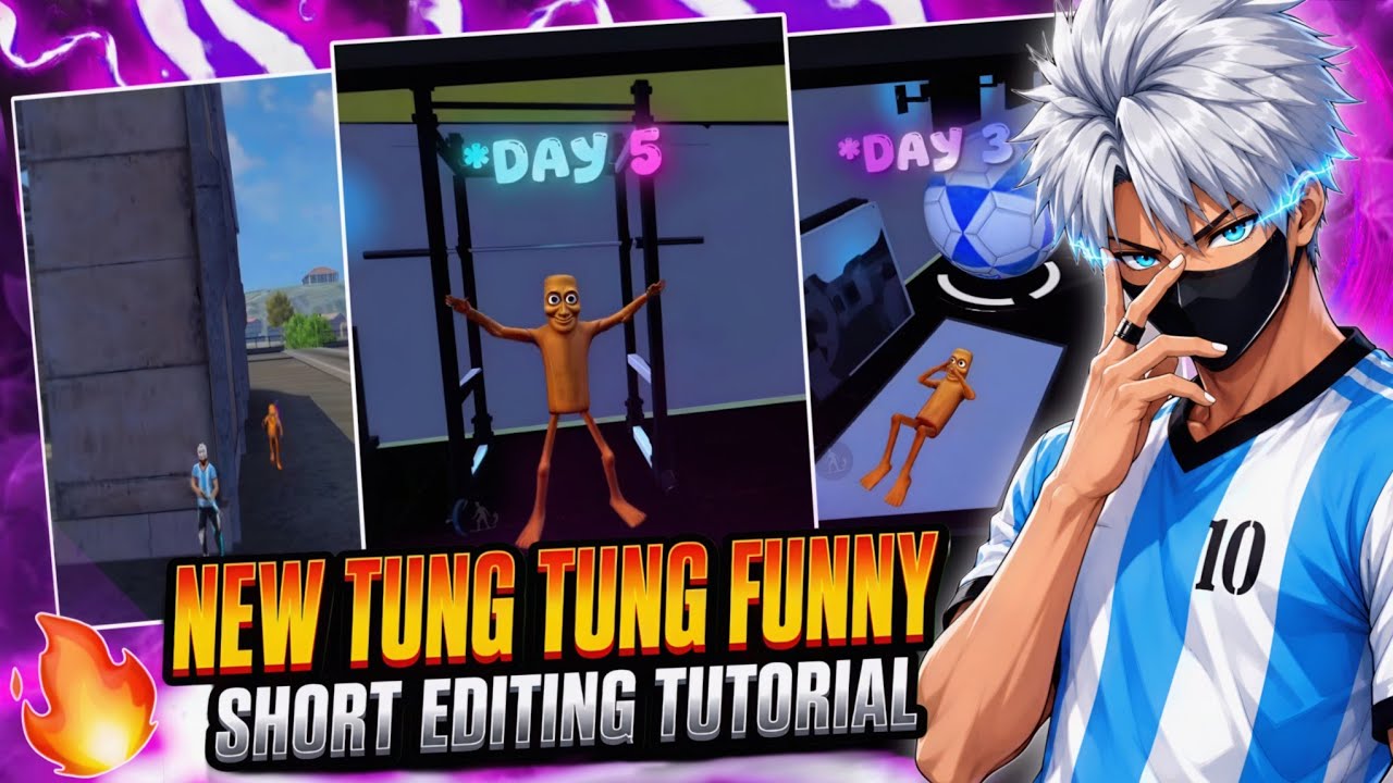 @odexff18 NEW TUNG TUNG FUNNY SHORTS EDITING TUTORIAL | FREEFIRE