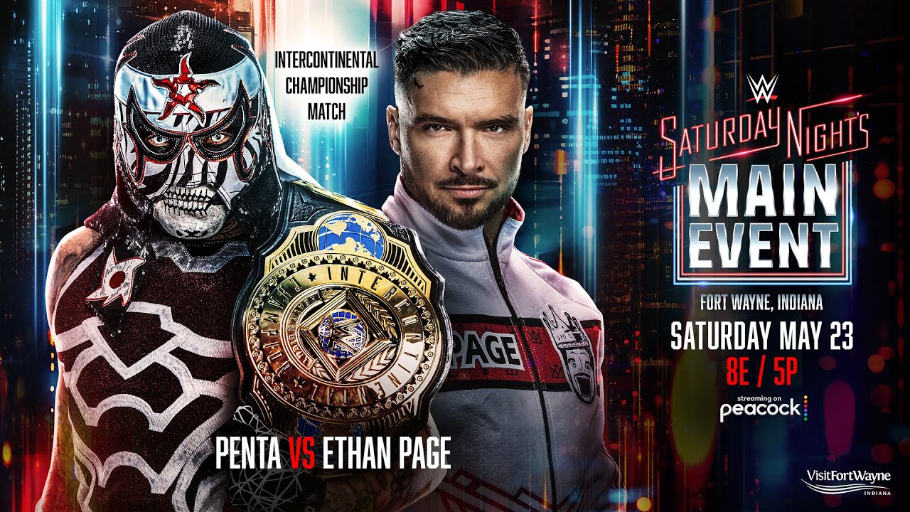 Penta vs. Ethan Page: Saturday Night’s Main Event Hype Package background