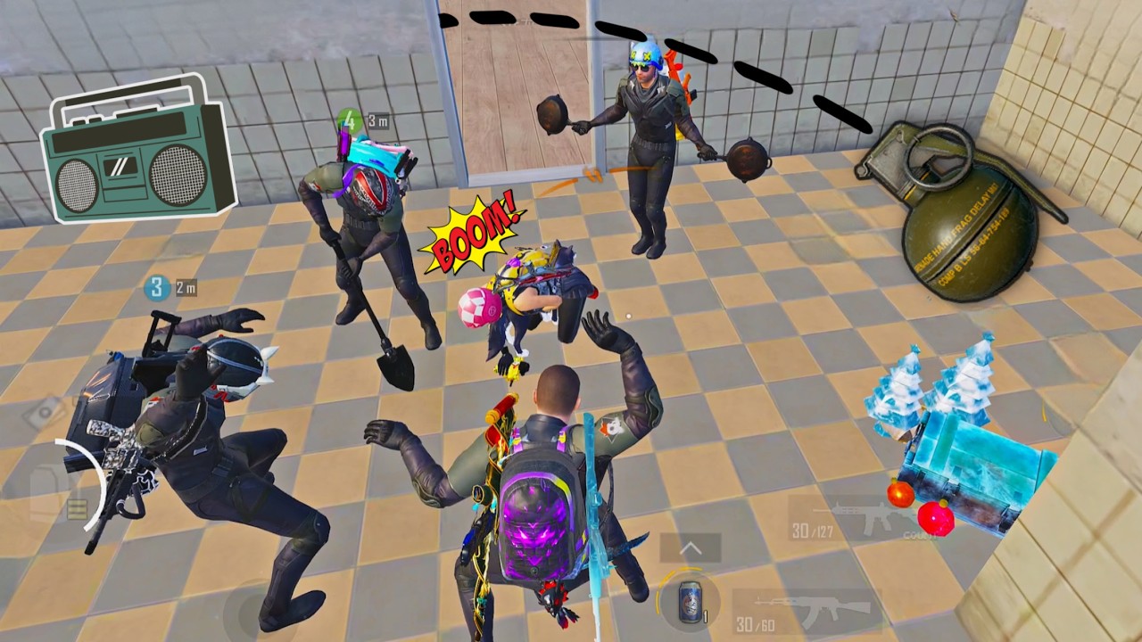 OMG ๐ฑ Ultra PRO CAMPER Squad ๐๐ | Crazy Funny PUBG Mobile Moments background