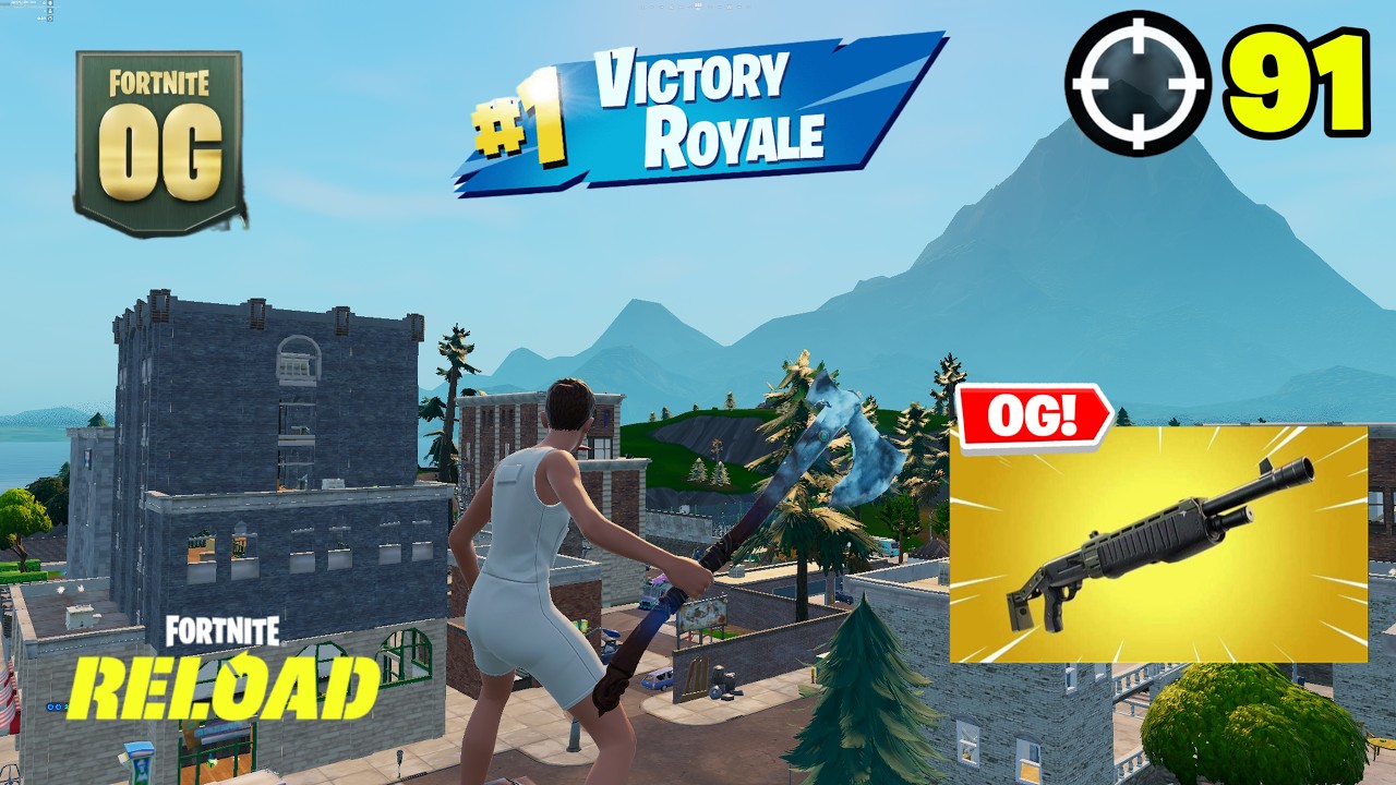 91 Elimination Solo "RELOAD” Gameplay Wins (Fortnite Chapter 7 PS5 Controller)