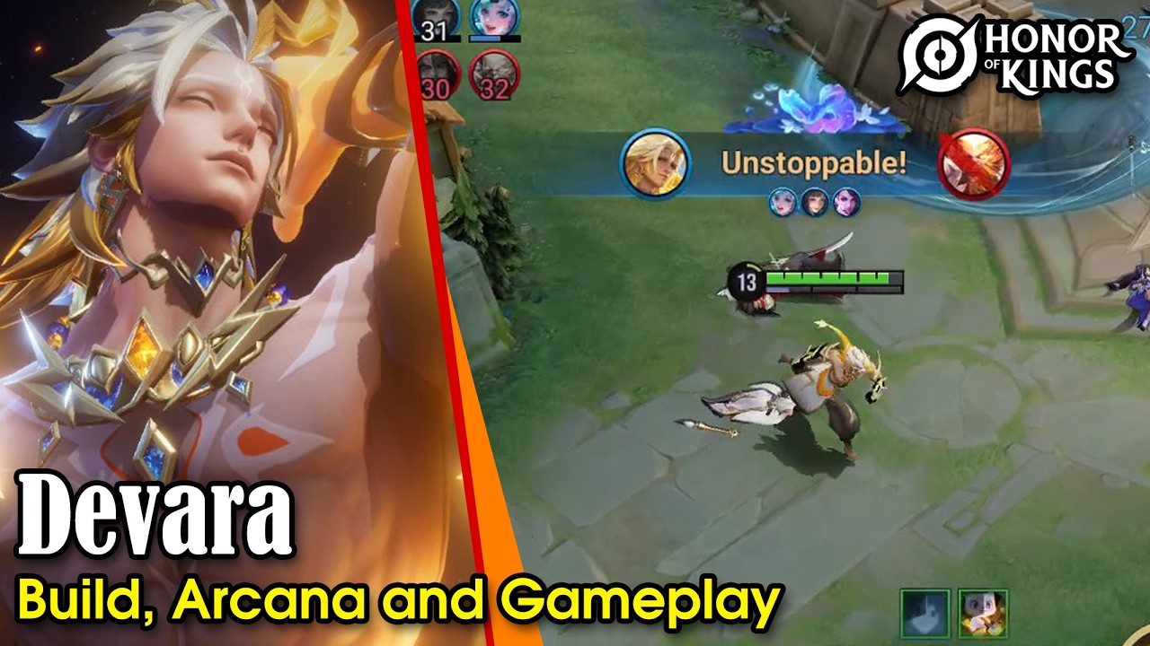 Honor of Kings Devara Build, Arcana and Gameplay - Farm Lane